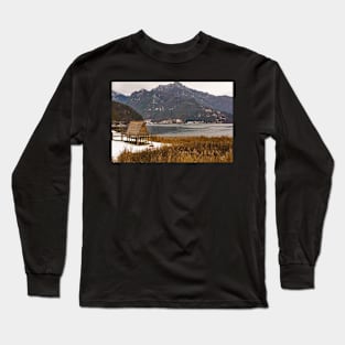 Lago di Ledro in Trentino, Italy Long Sleeve T-Shirt